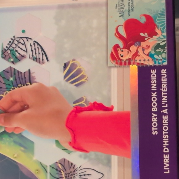 Disney The Little Mermaid Mosaic Art Kit - Purple and Blue - Picture 4 of 7